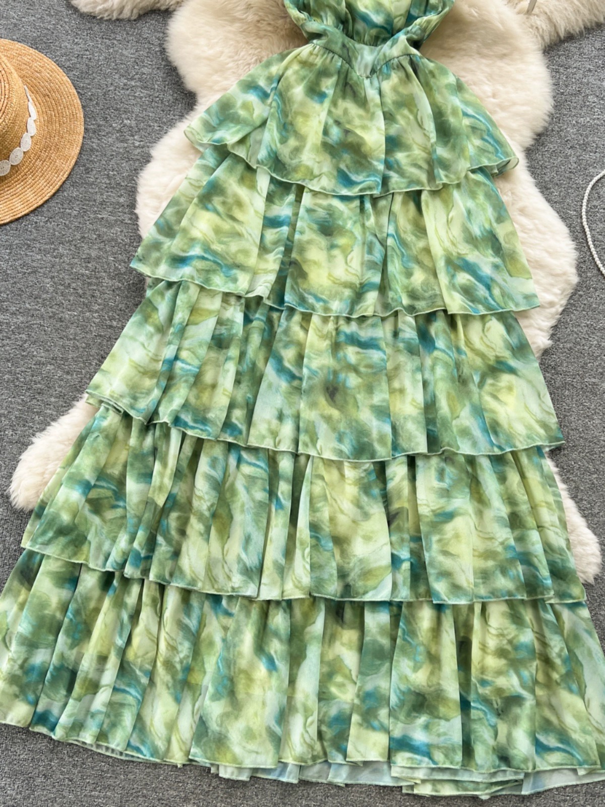 Lucky flower dress CD1147 images